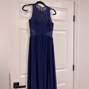 Formal floor length gown, fits size 6